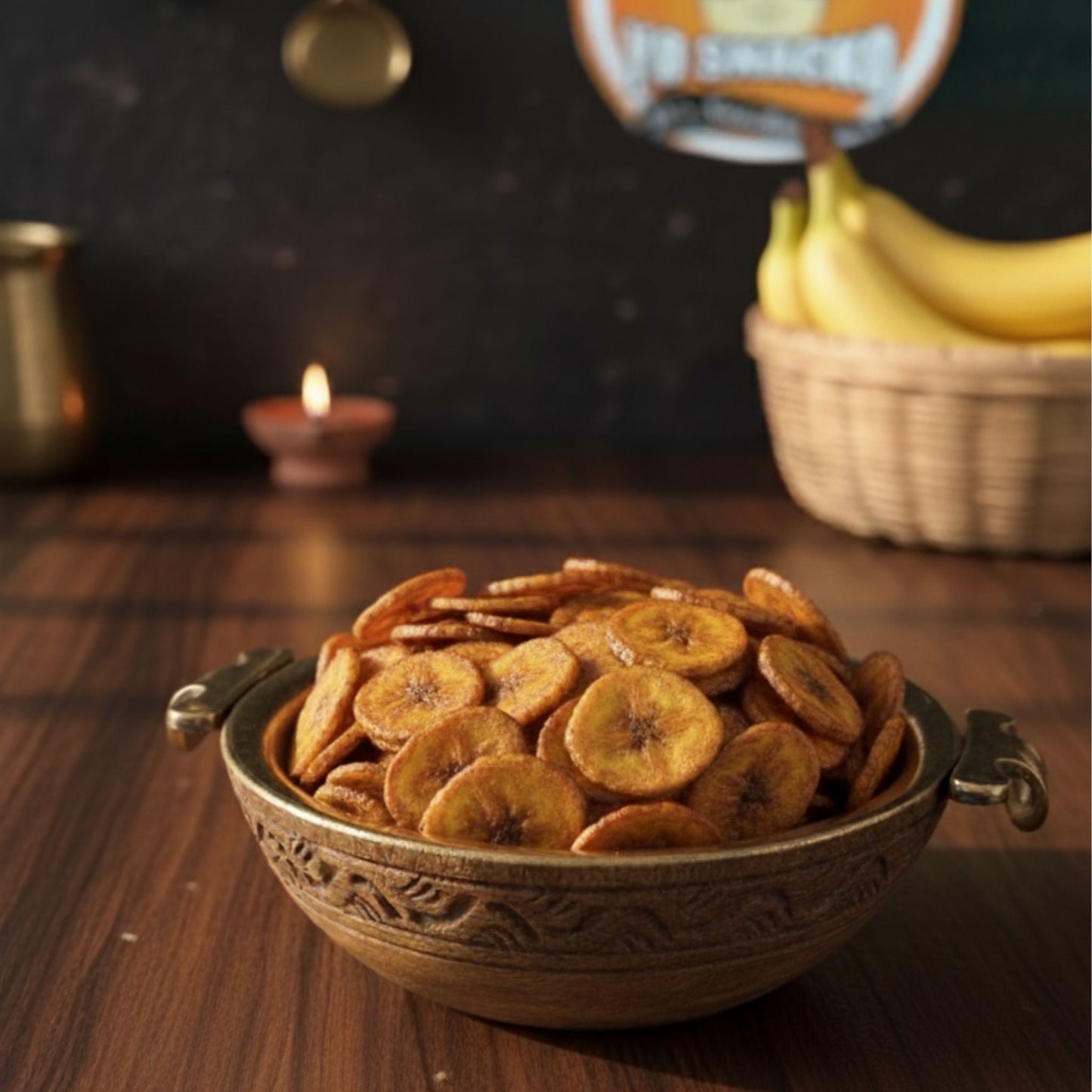 Ripe Banana Chips (200g)