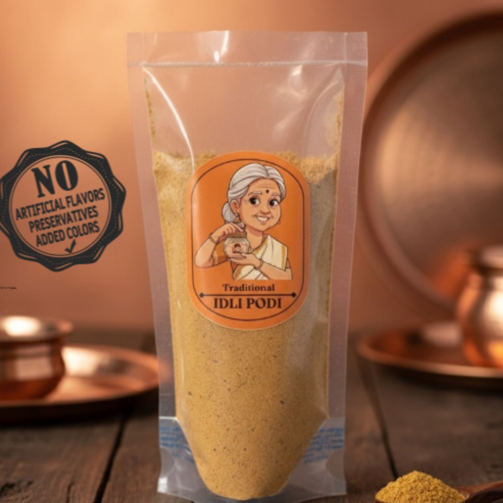 Palakkad Idli Podi (180g) – Yo Snacko