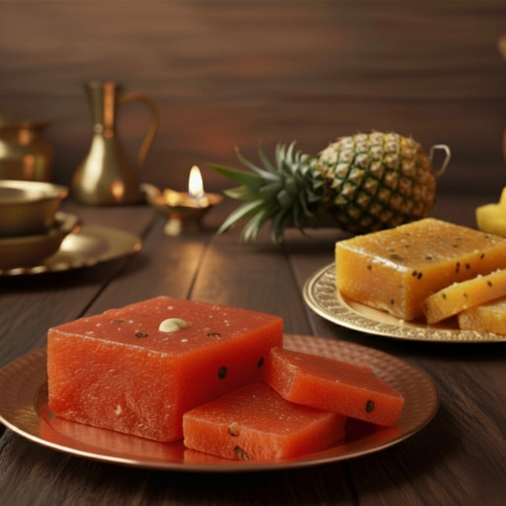 Halwa Combo (Red + Pineapple) - 500g each